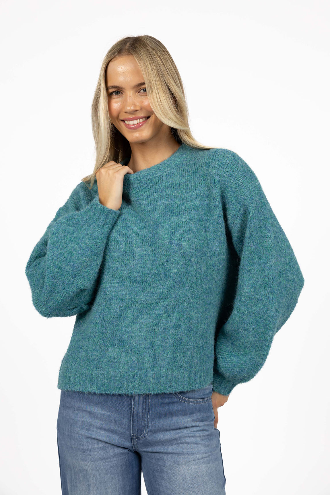 Neve Jumper - Azure
