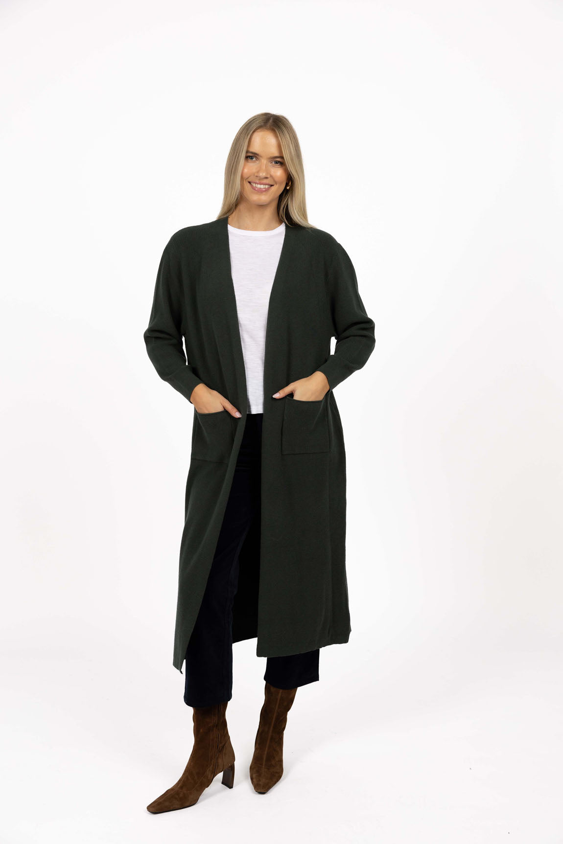 Clover Cardigan - Khaki