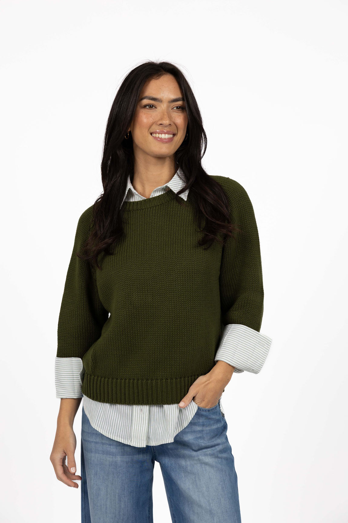 Transit Jumper - Olive