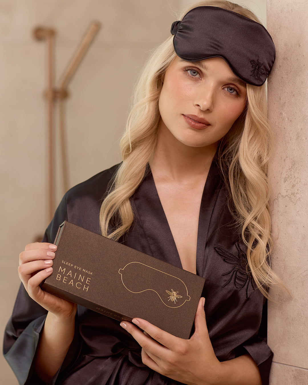 Sleep Eye Mask - Midnight Black