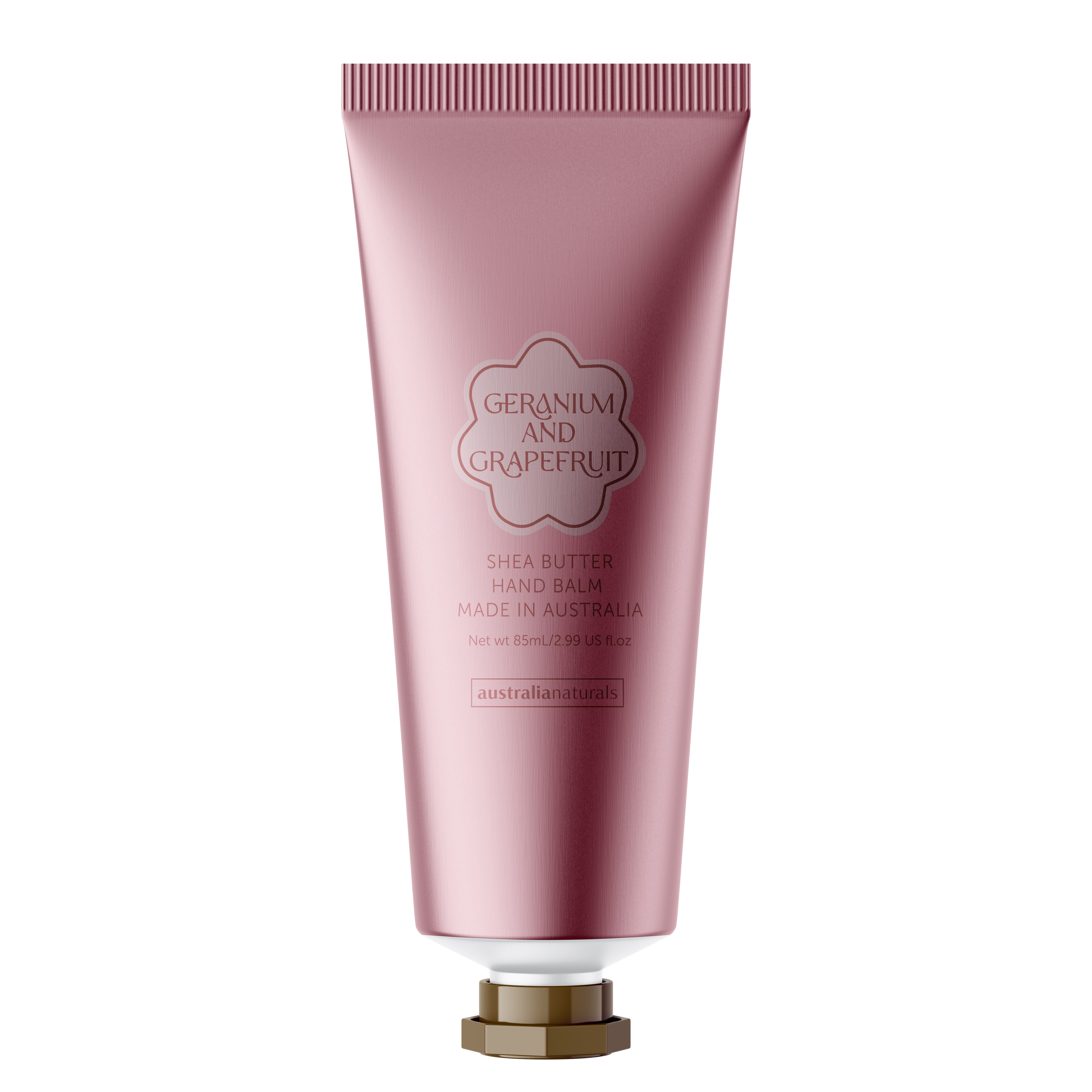 Australian Naturals Citrus Florals Hand Balm 85mL - Geranium & Grapefruit