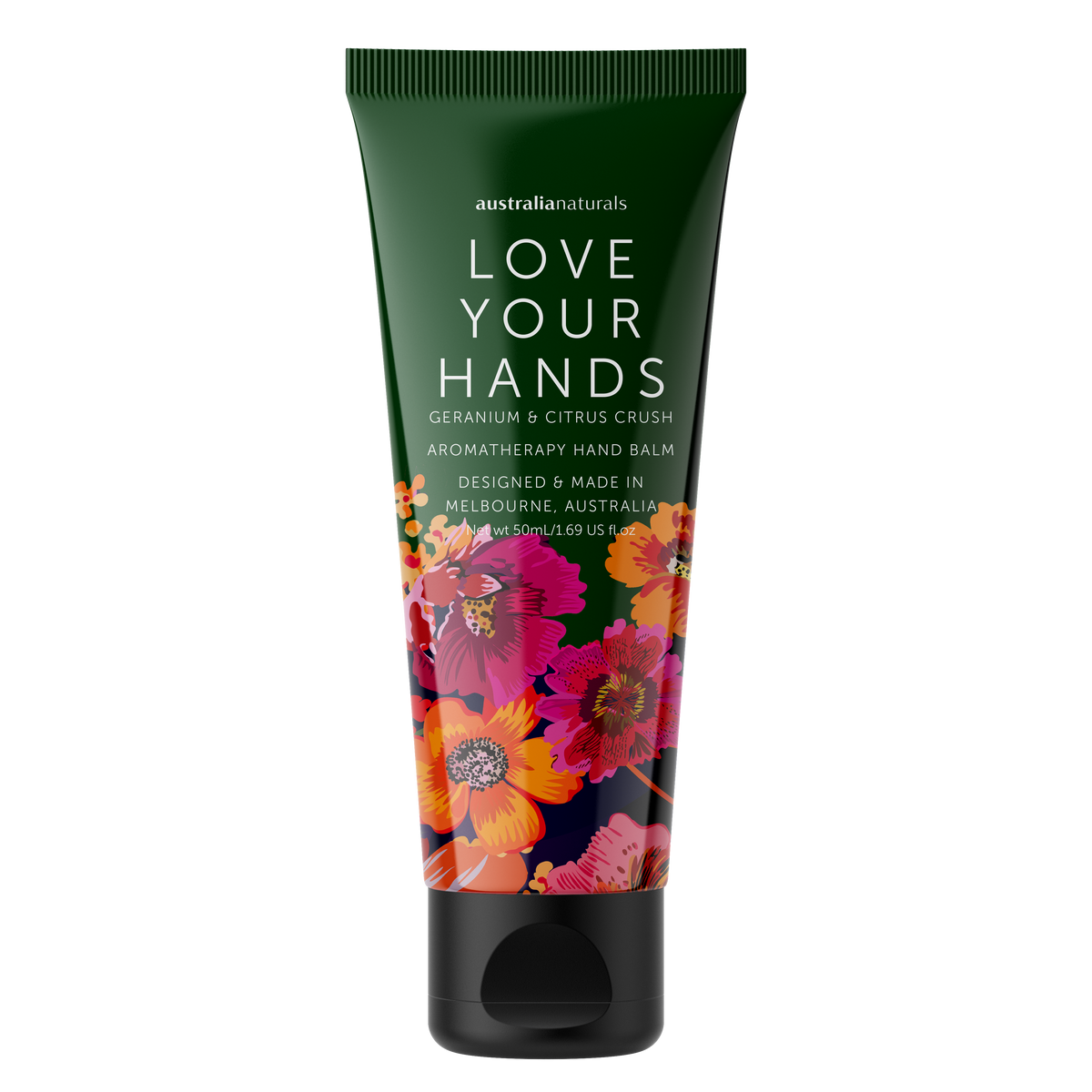 Australian Naturals Love your Hands Hand Balm 50mL - Geranium & Citrus Crush