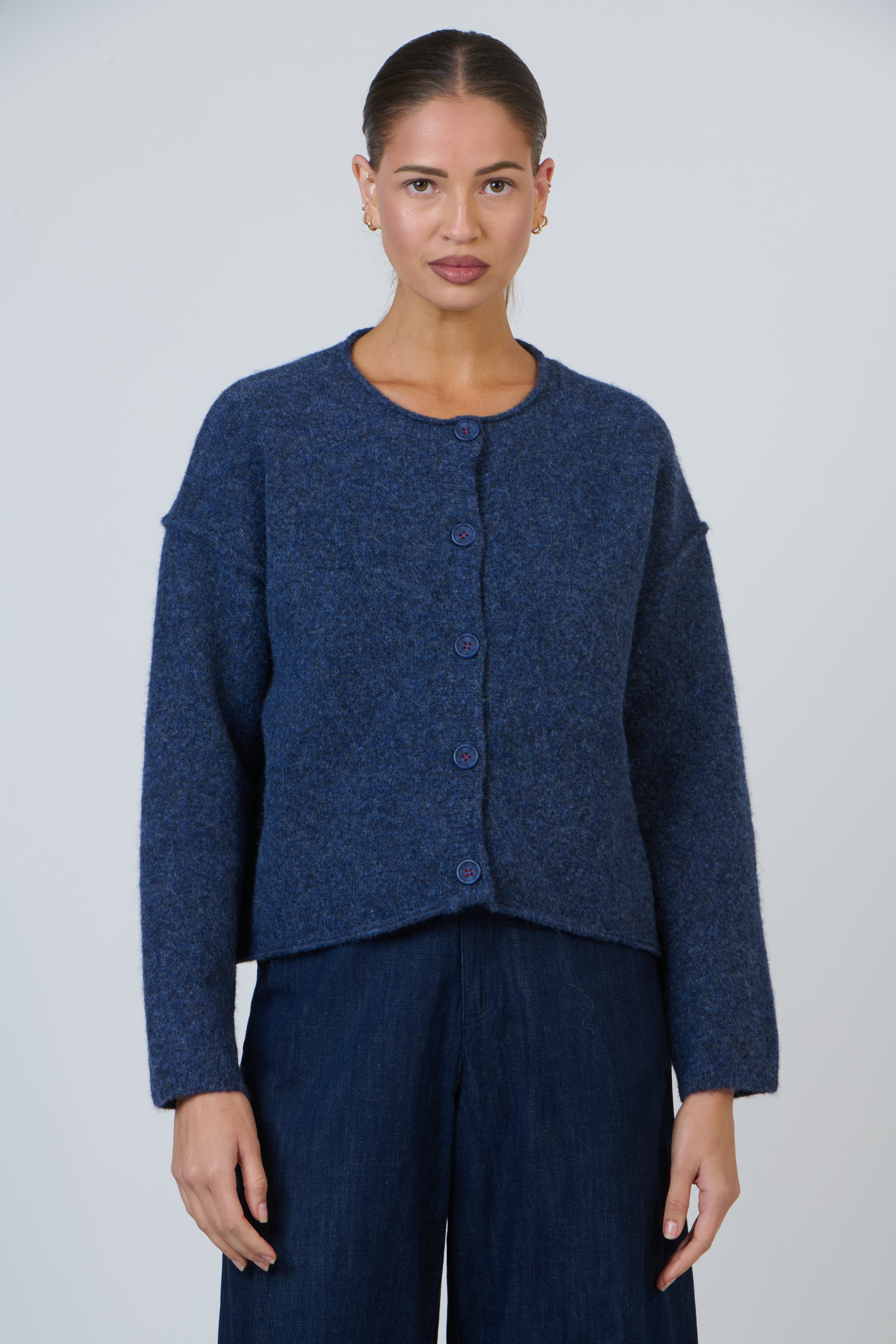 OJW50 Cardigan - Bluestone