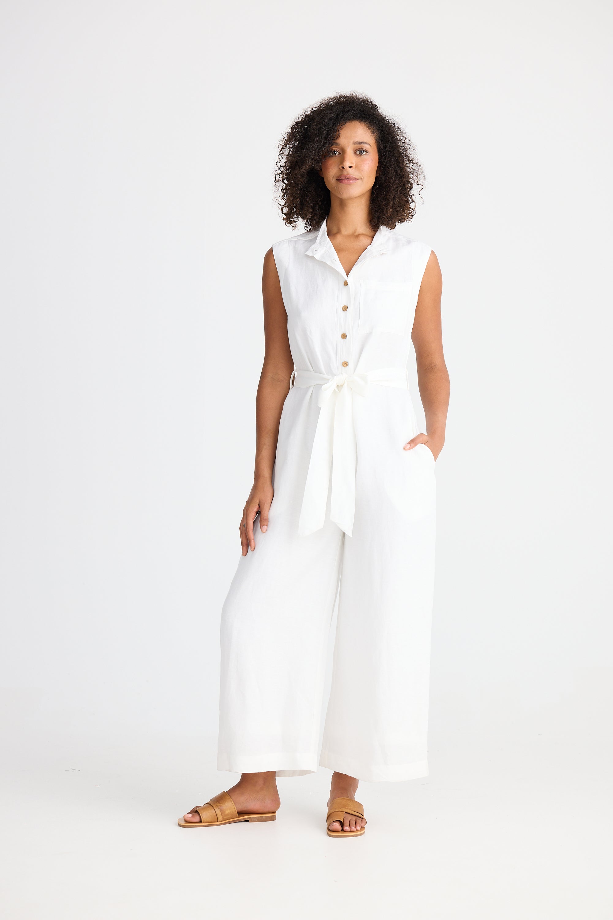 Isola Jumpsuit - White