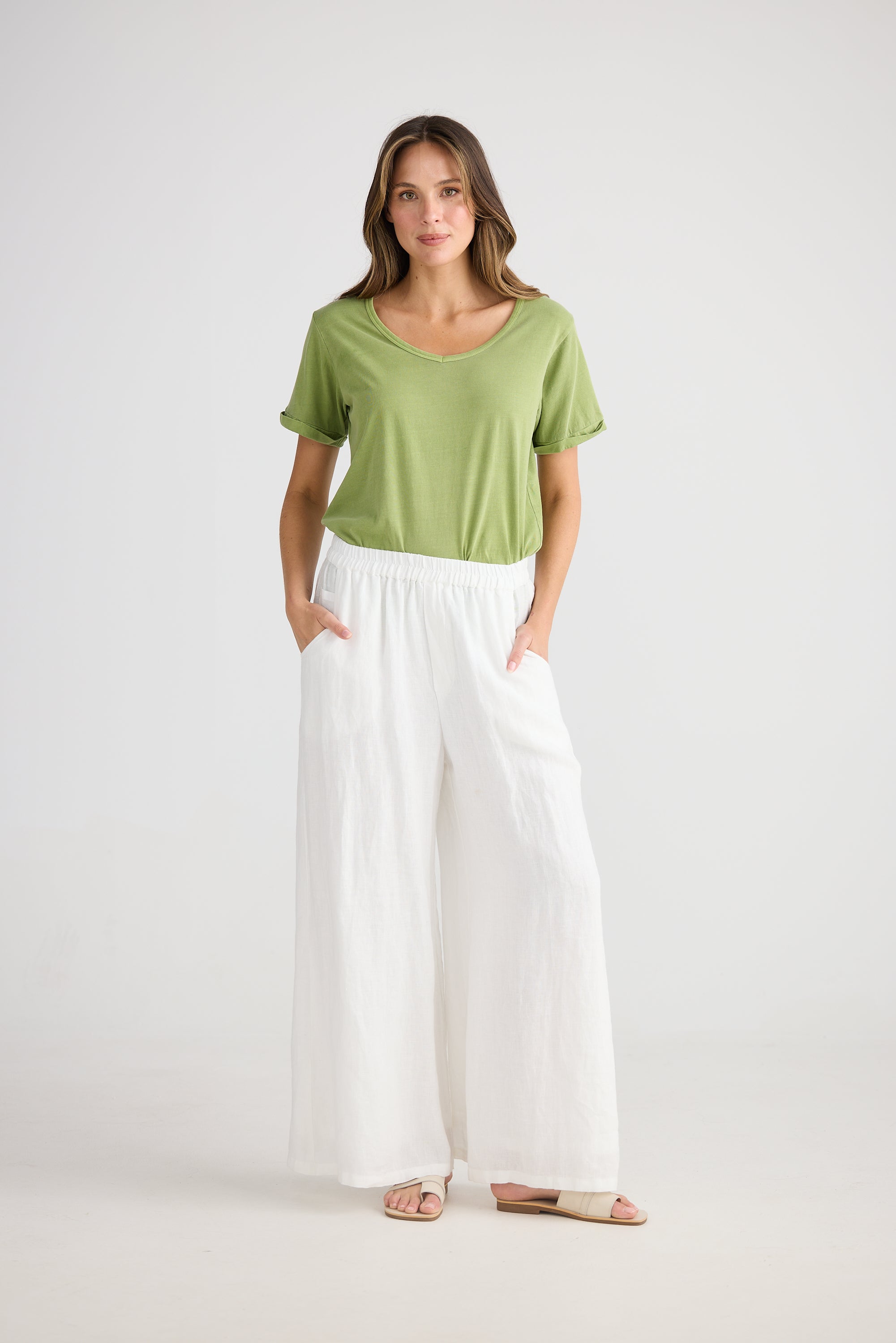Positano Pants - White