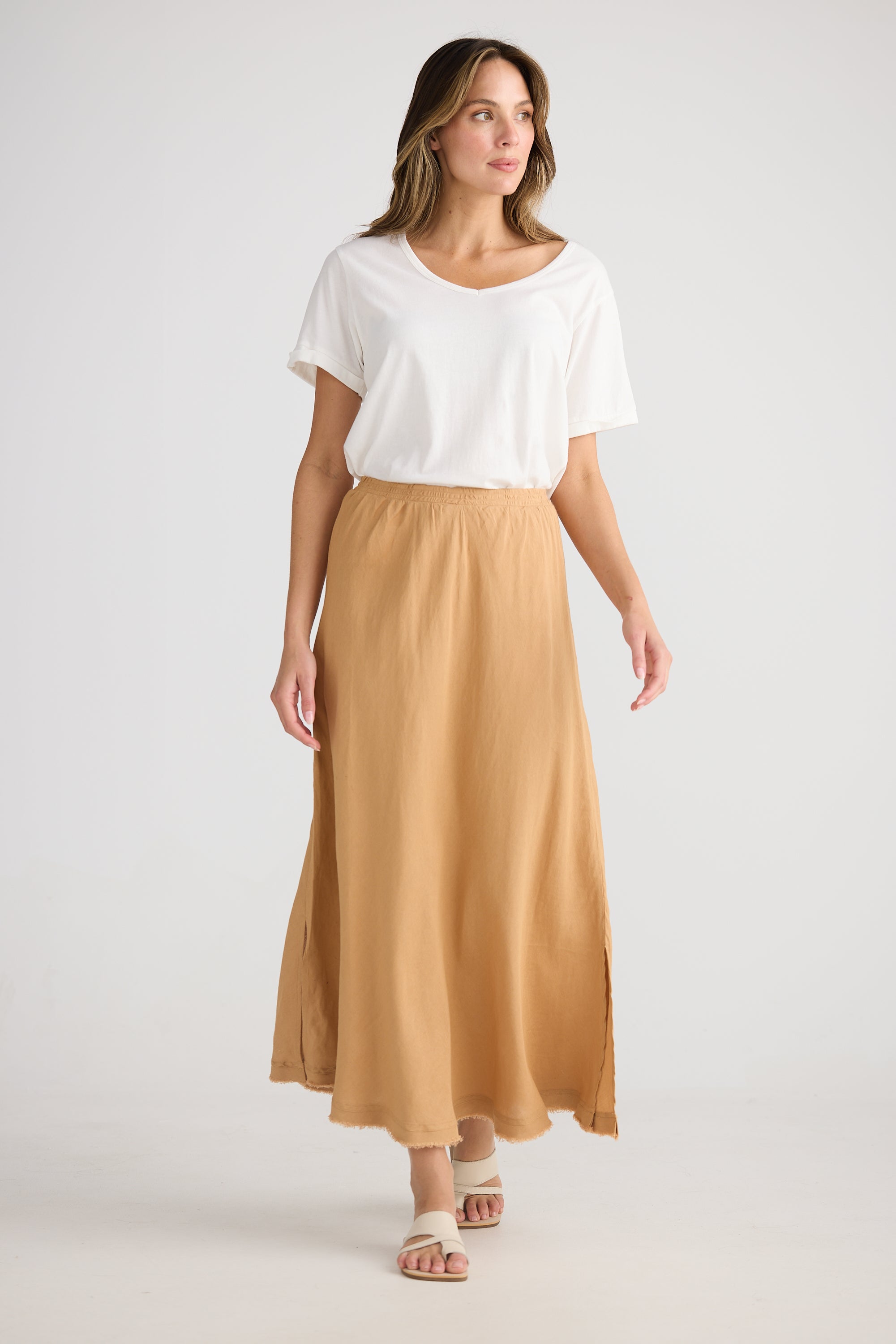 Sicily Skirt - Sand