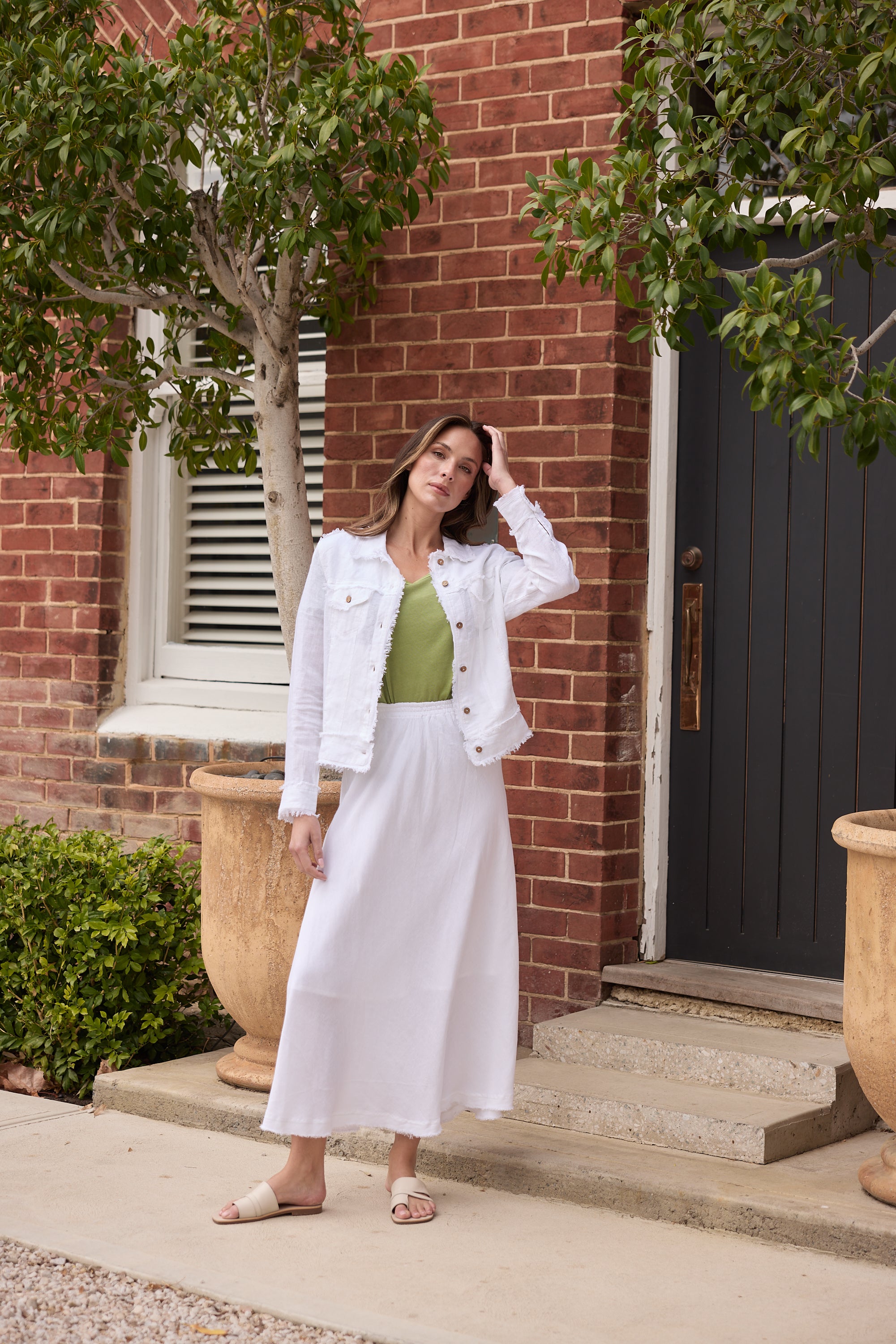 Sicily Skirt - White