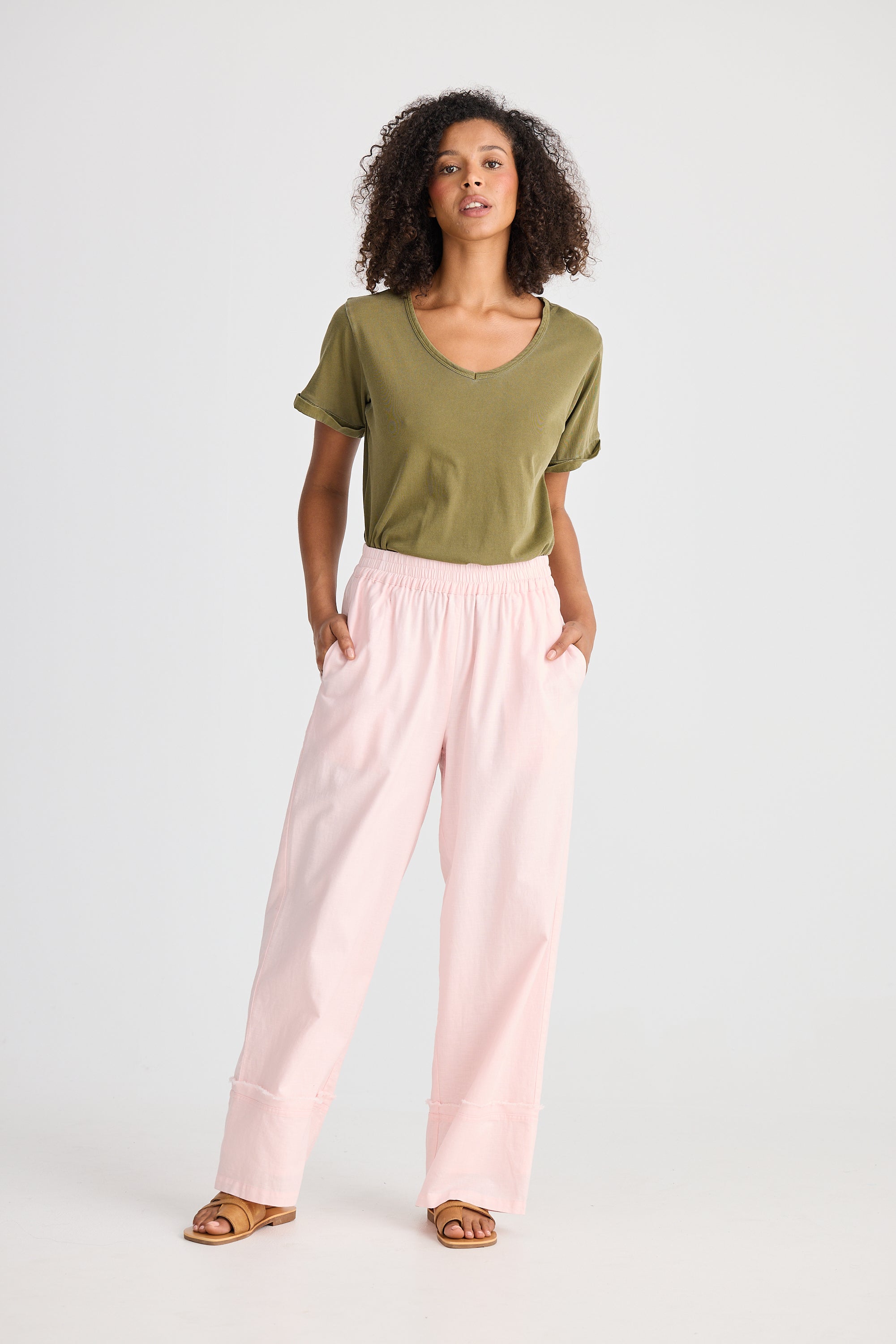 Sienna Pant - Pink