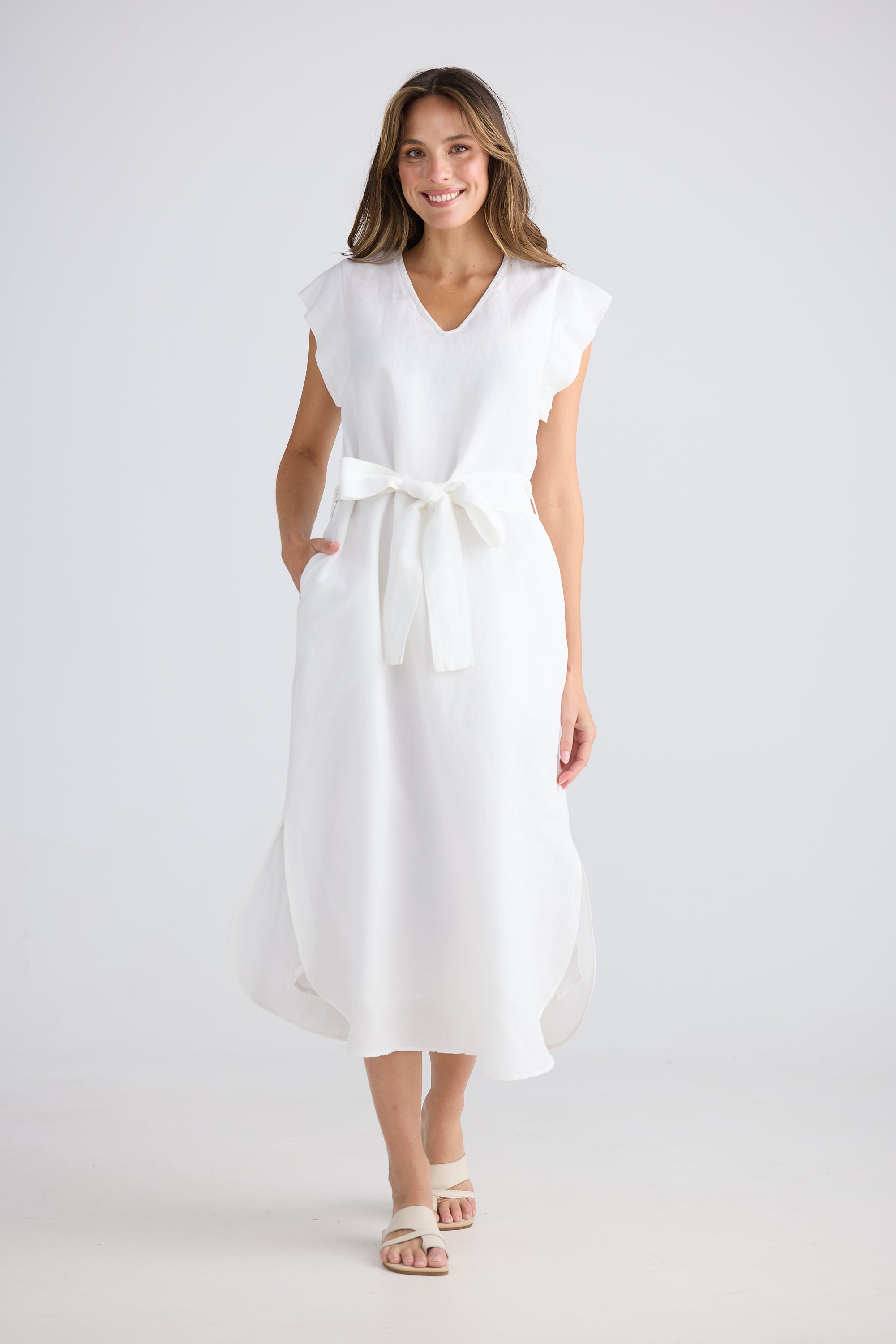 Sebou Dress - White