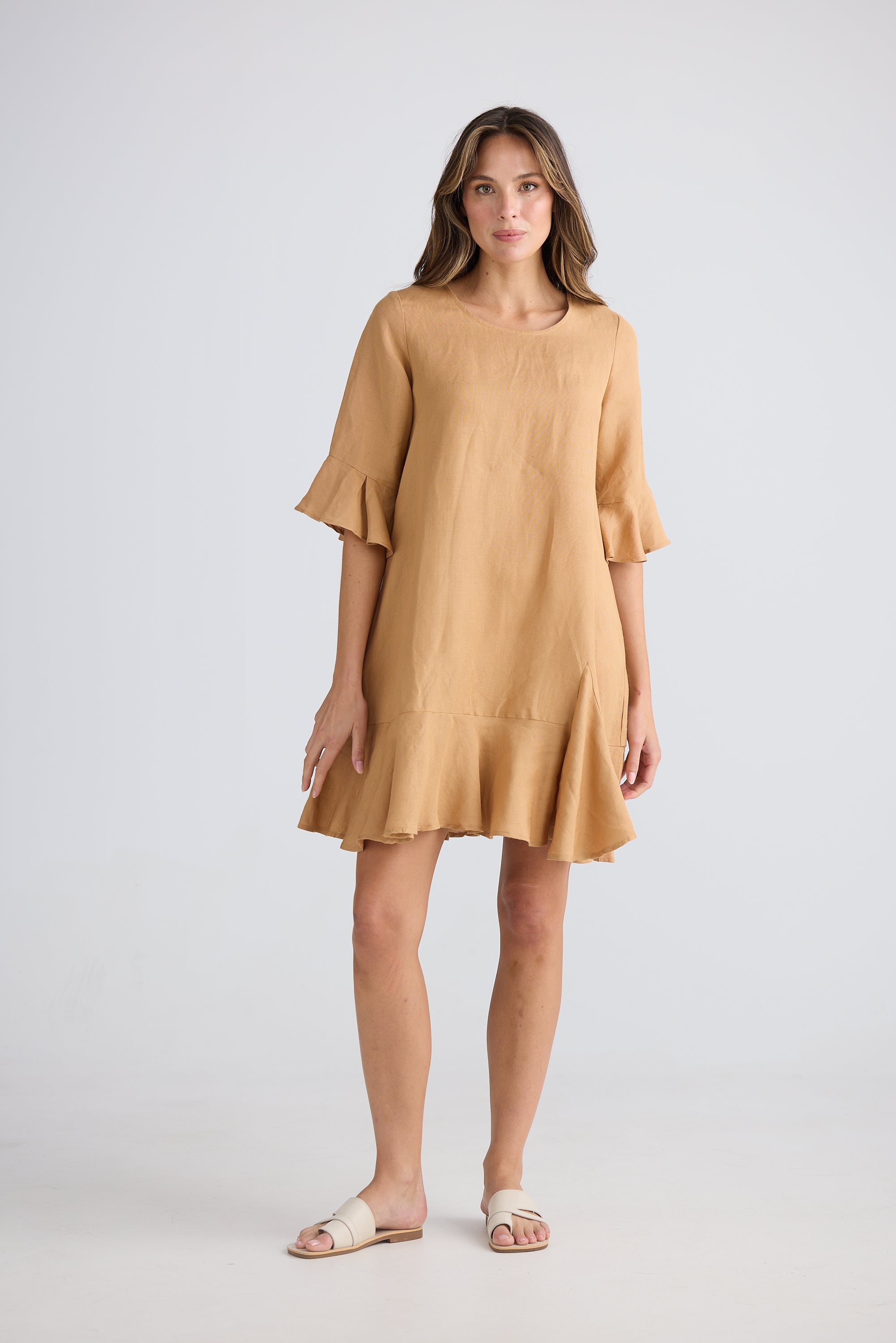 Lecce Dress - Sand