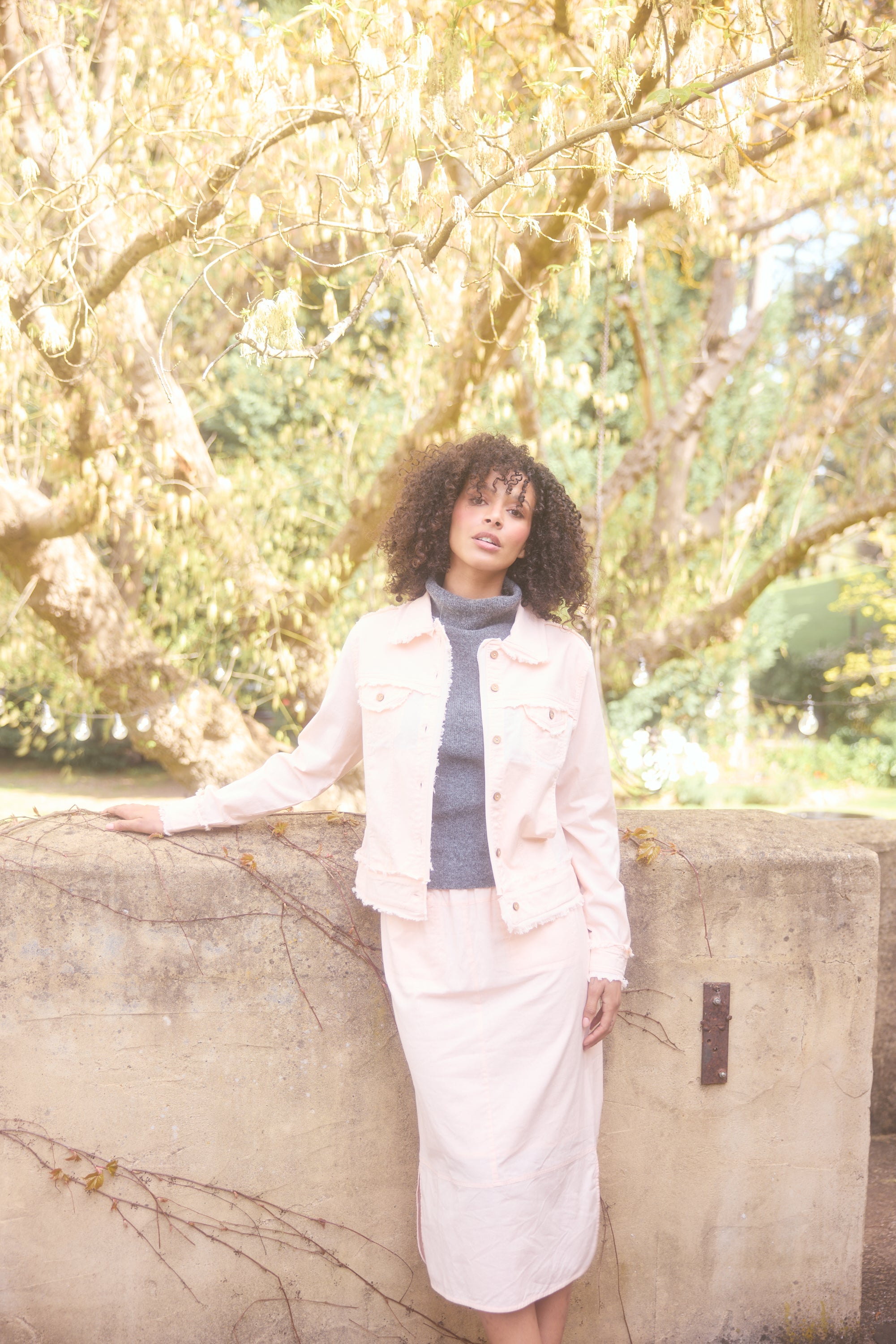 Monza Jacket - Peony
