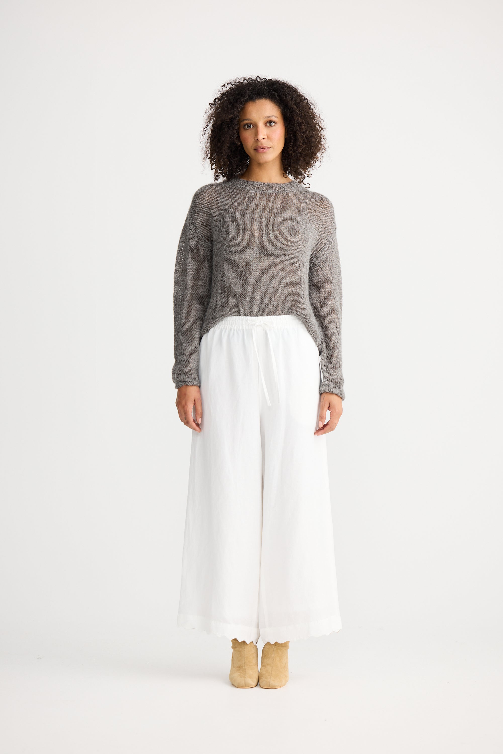 Sardinia Pant - White
