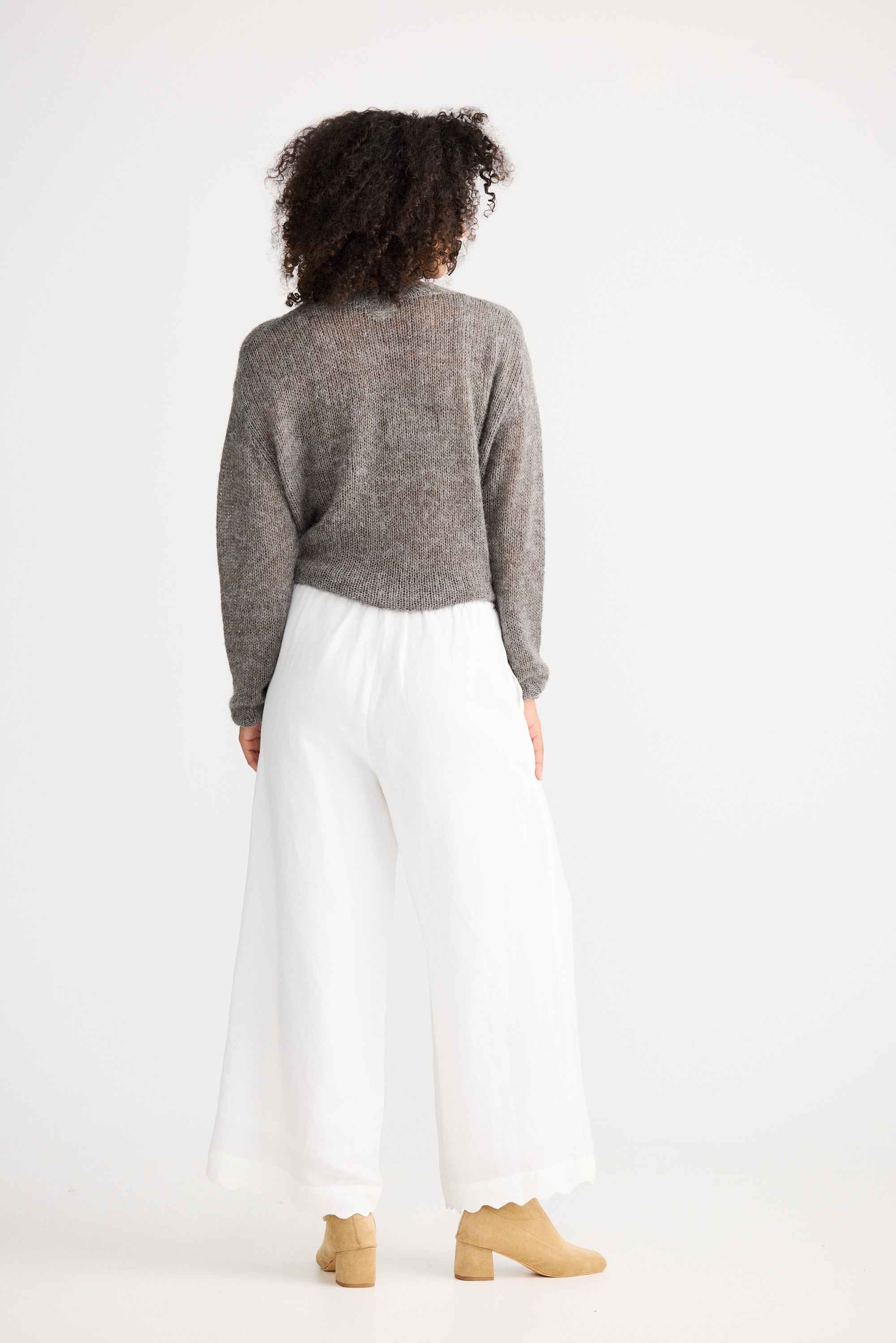 Sardinia Pant - White