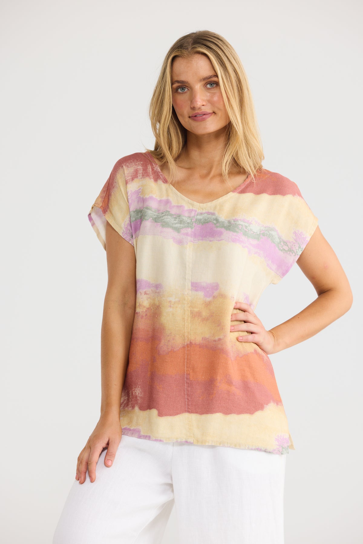 Havana Tee - Sand Dunes