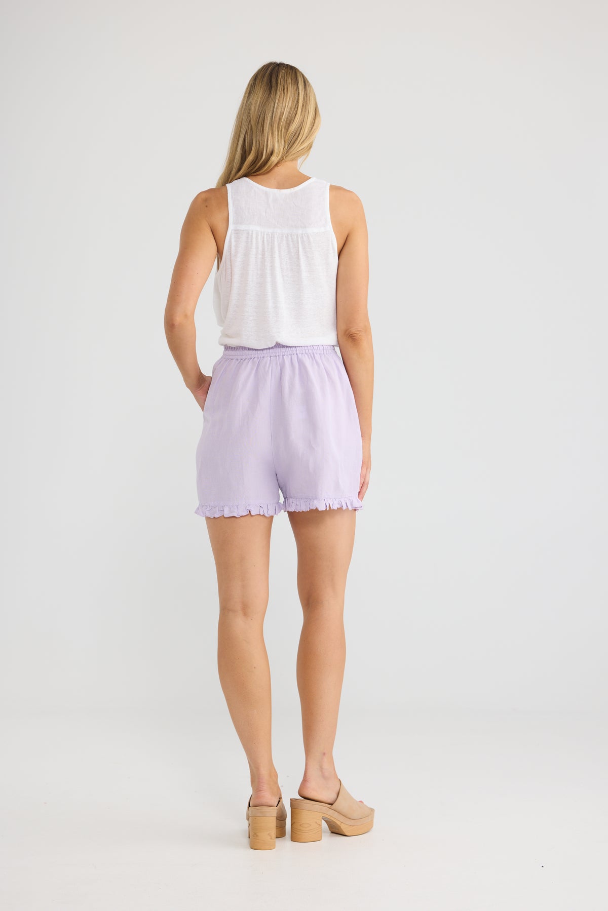Alina Shorts - Lavender