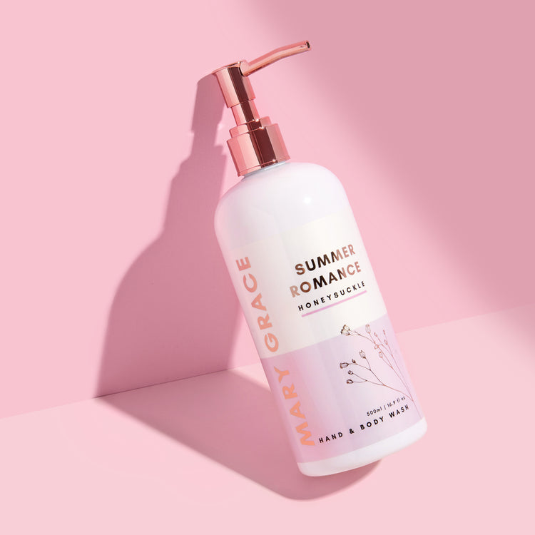 Summer Romance Hand & Body Wash 500ml - Japanese Honeysuckle