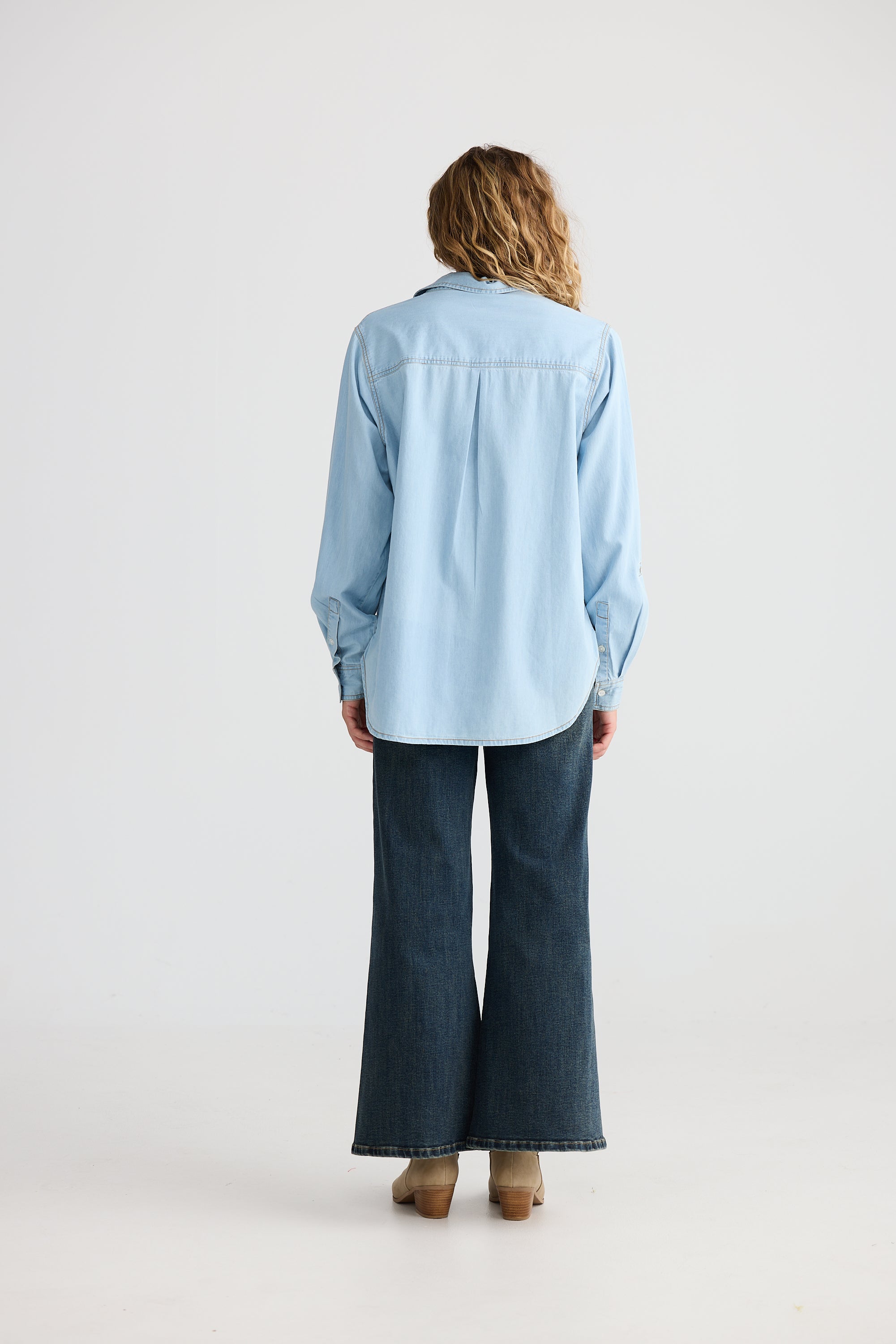 Whiplash Shirt - Light Denim
