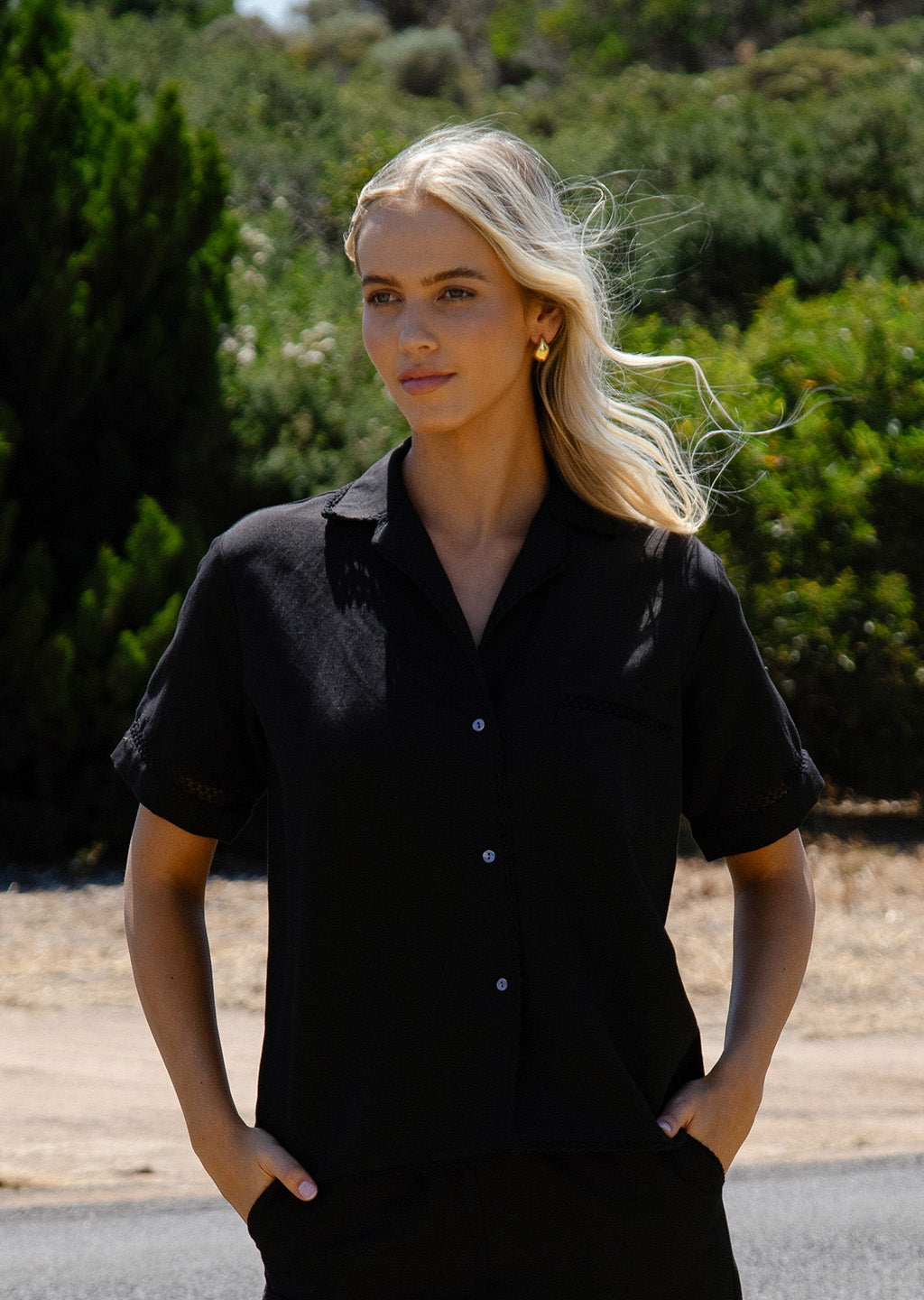Rumi Shirt - Black
