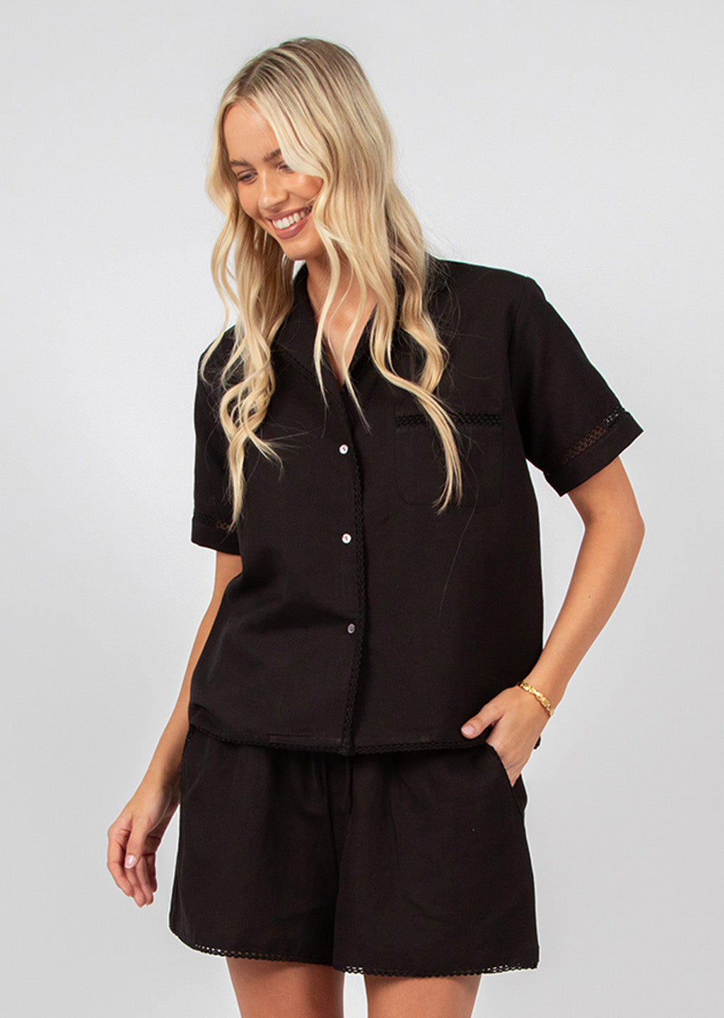 Rumi Shirt - Black