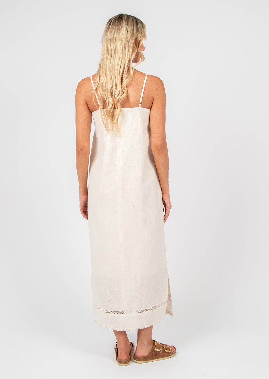 Zena Maxi Dress - Natural