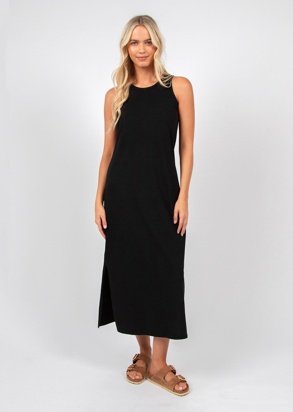 Teaser Midi Dress - Black