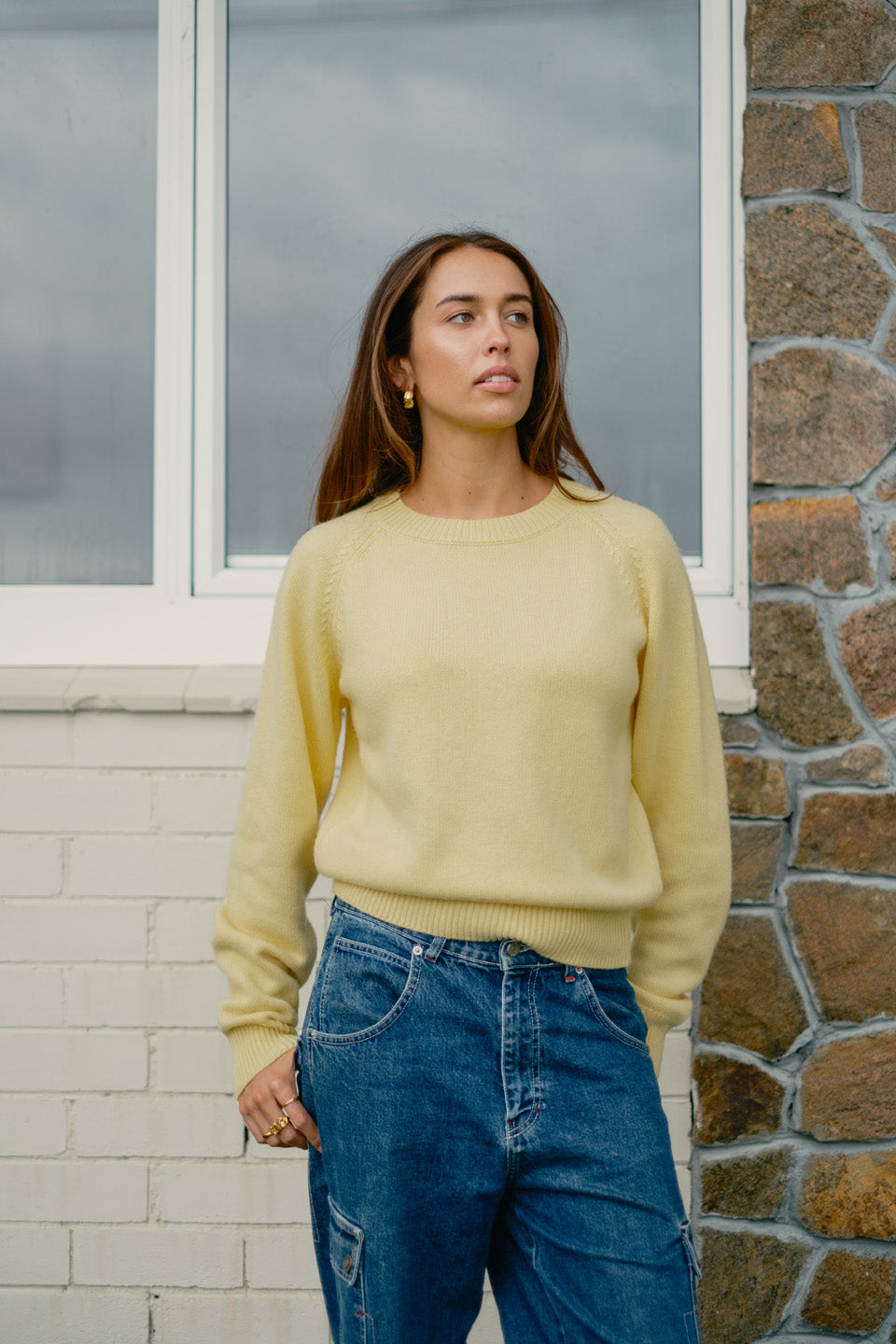 Wink Jumper - Yellow