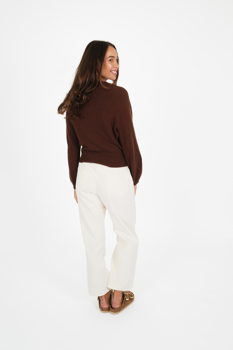 Collide Cardi - Coffee