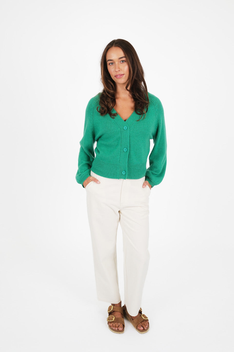 Collide Cardi - Green