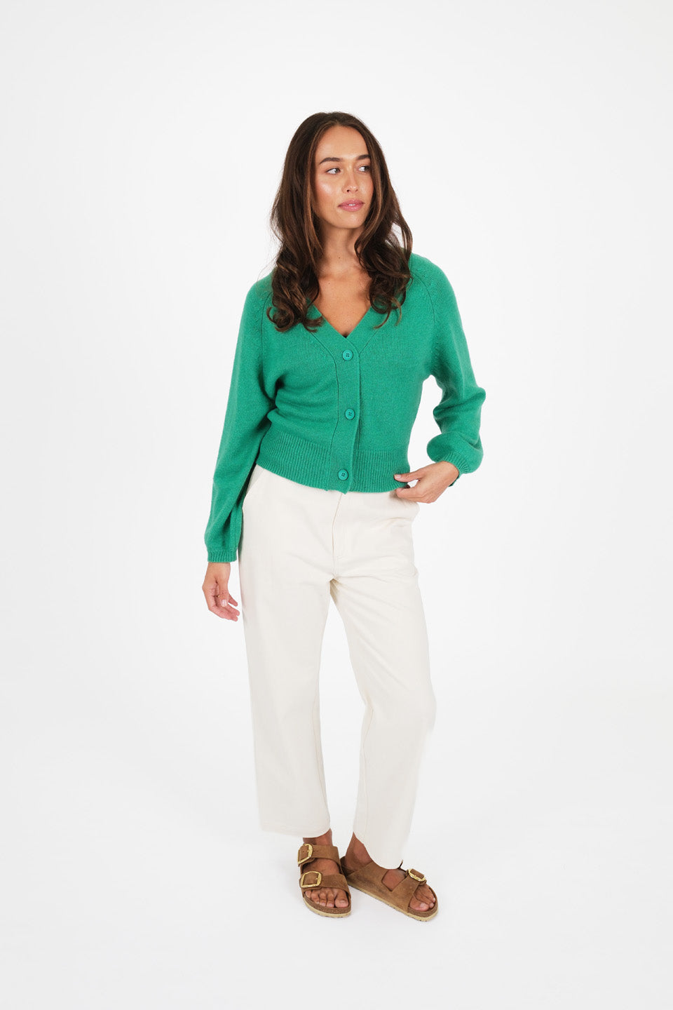 Collide Cardi - Green