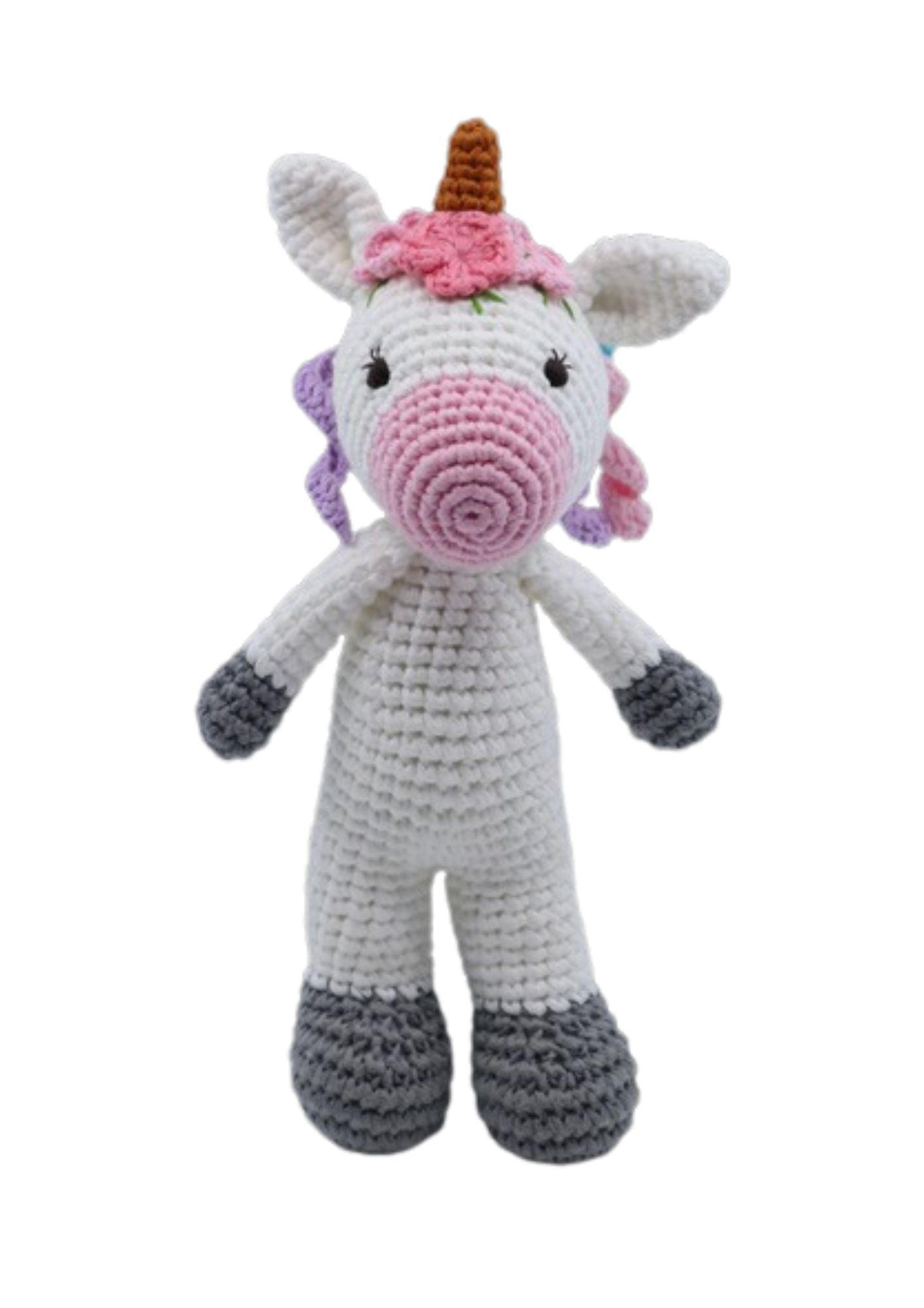 Mini Standing Unicorn Shaker Rattle