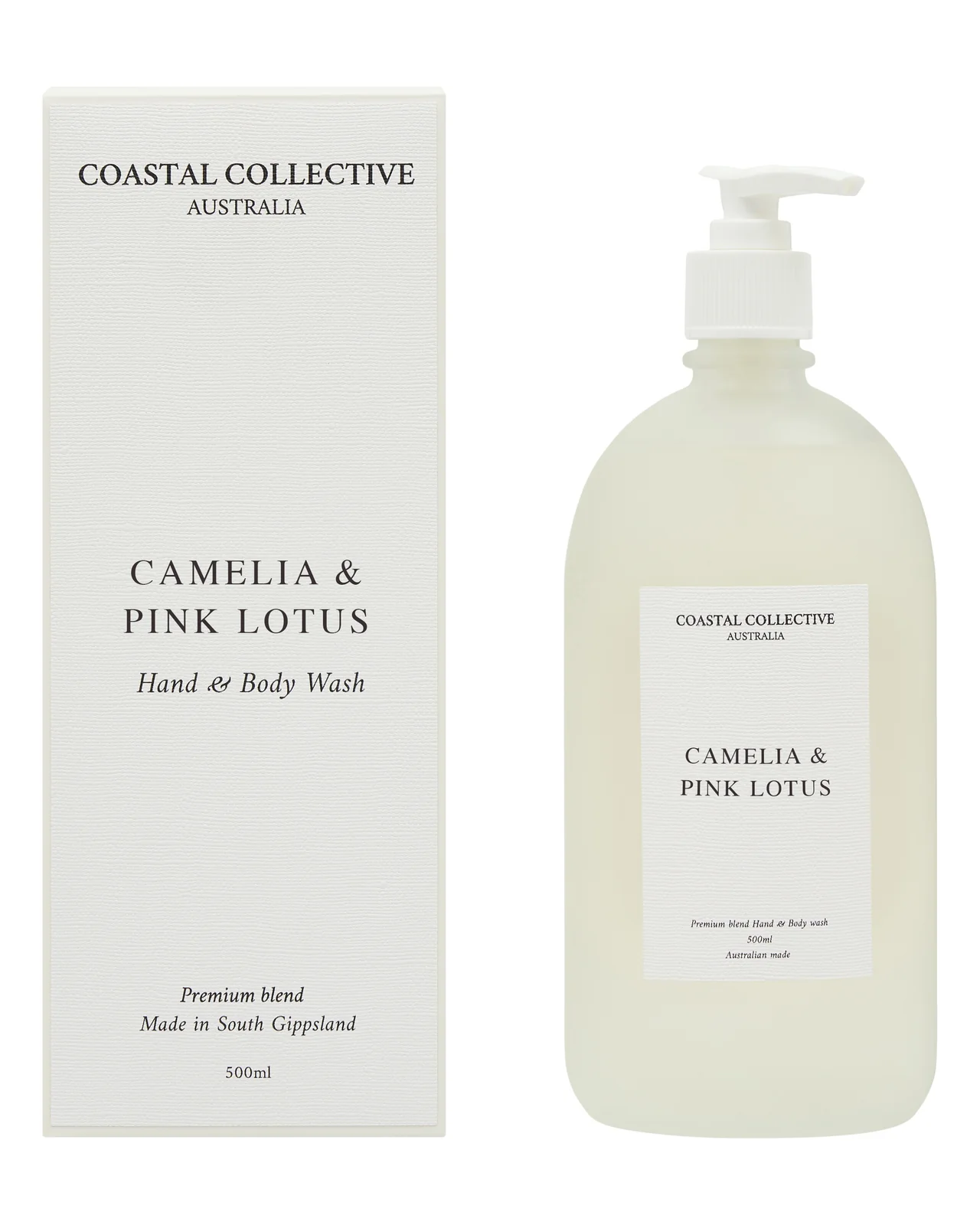 Hand & Body Wash 500ml - Camelia & Pink Lotus