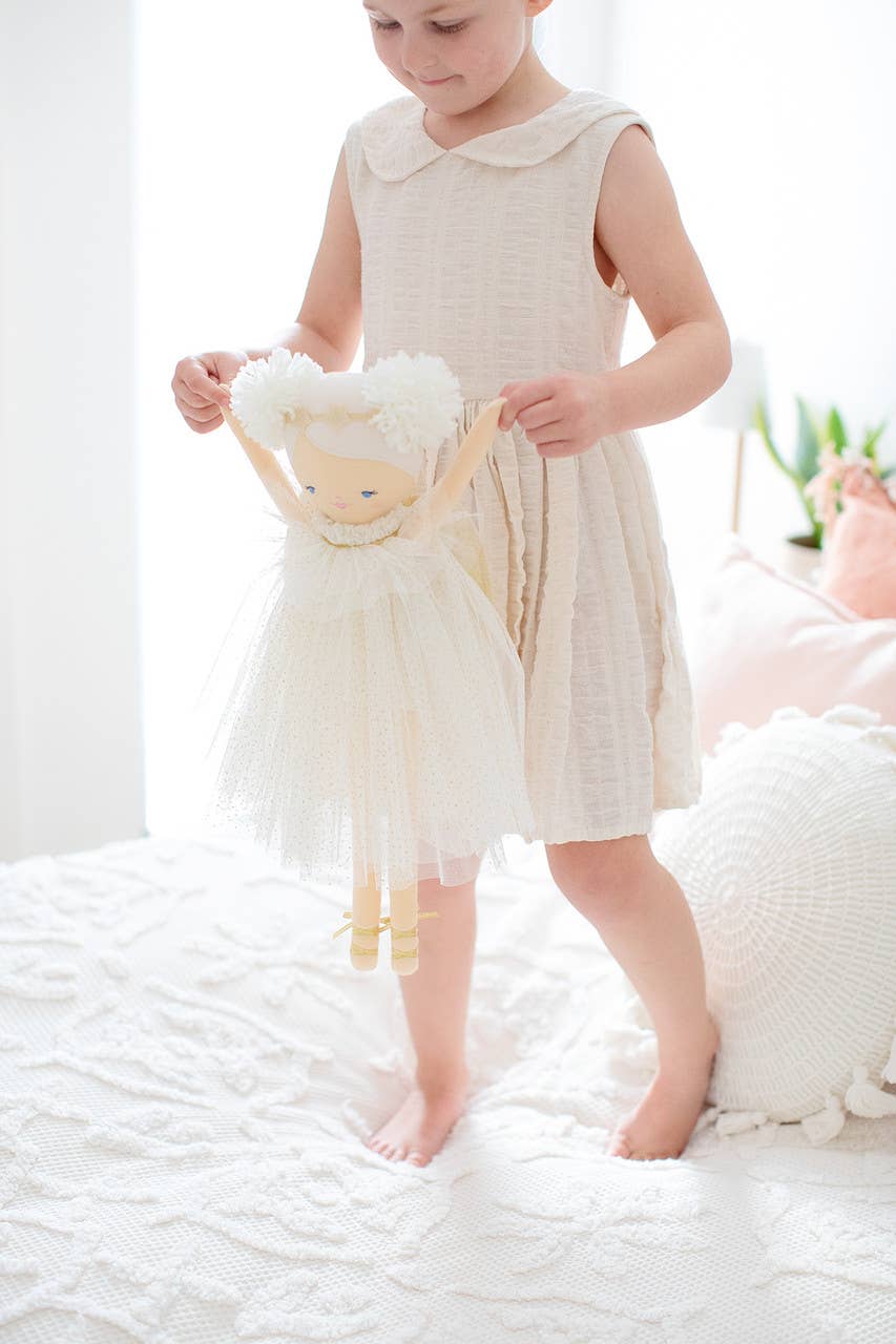 Ava Angel Doll - Ivory Gold