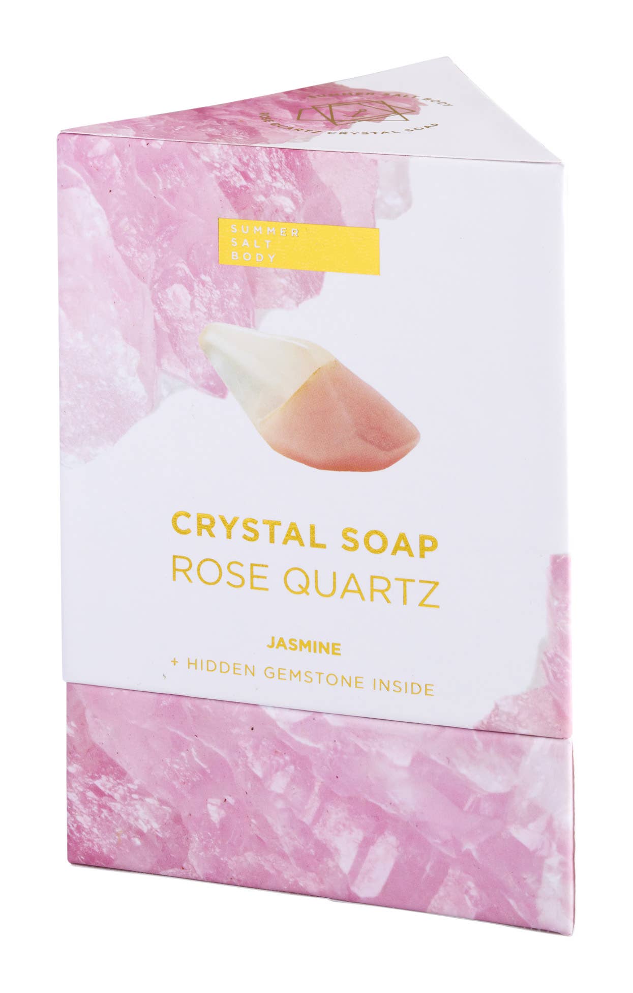 Rose Quartz Crystal Soap - Jasmine