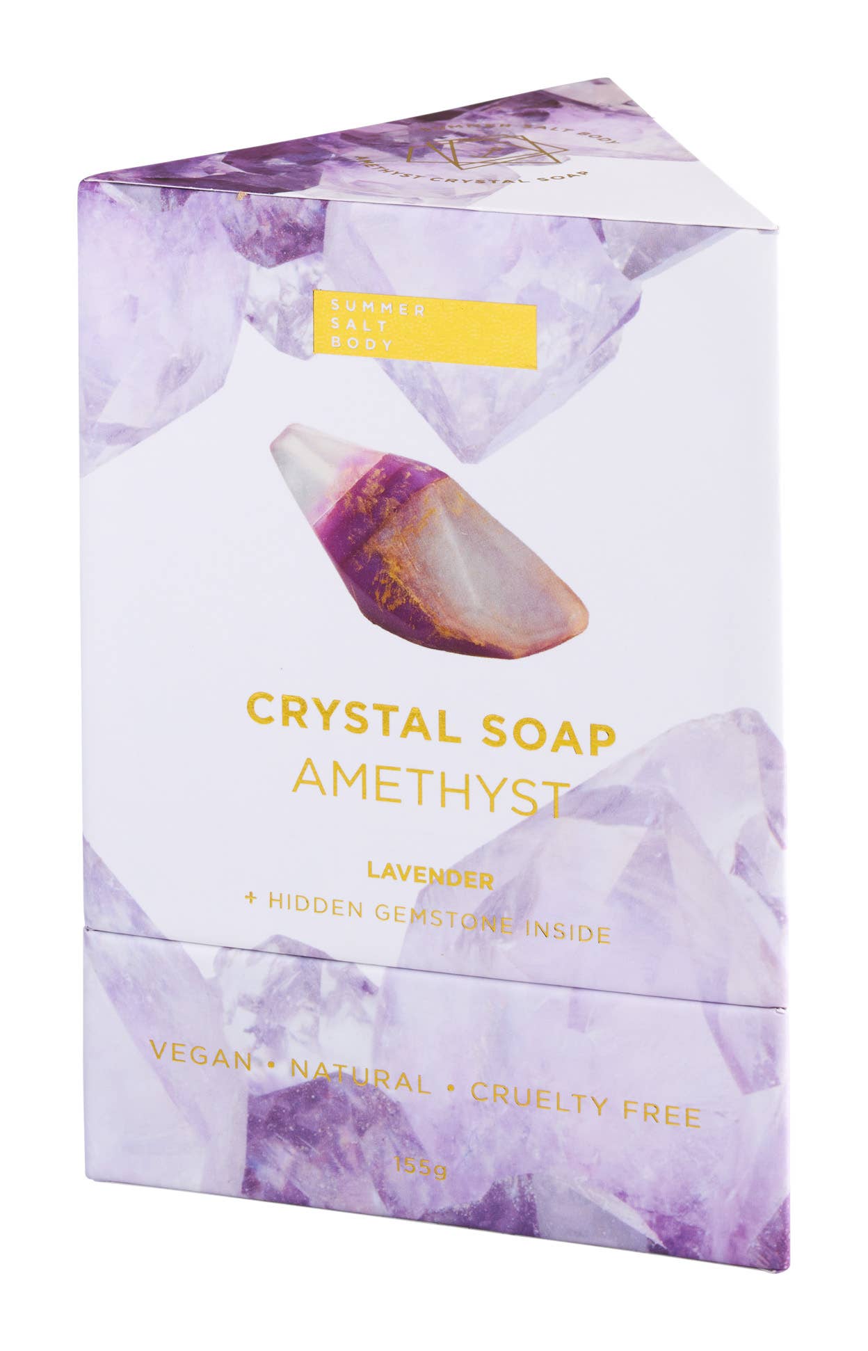 Amethyst Crystal Soap - Lavender
