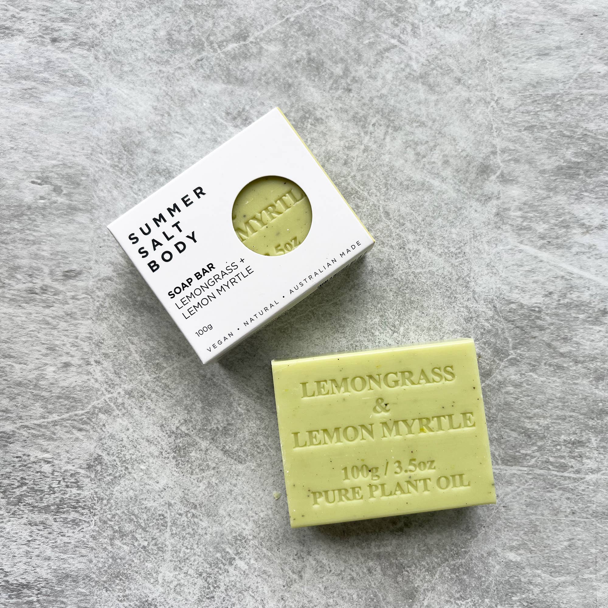 Lemongrass & Lemon Myrtle Soap Bar