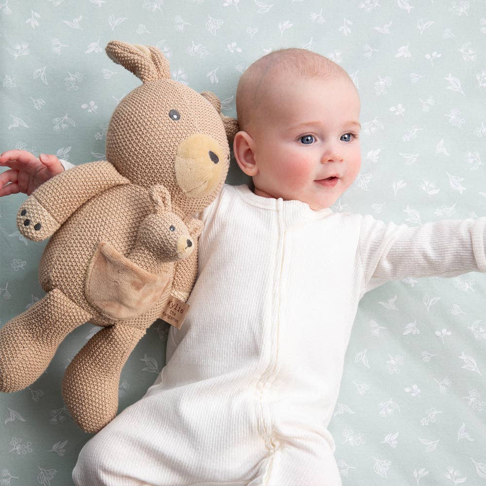 Knitted Toy - Kylie the Kangaroo