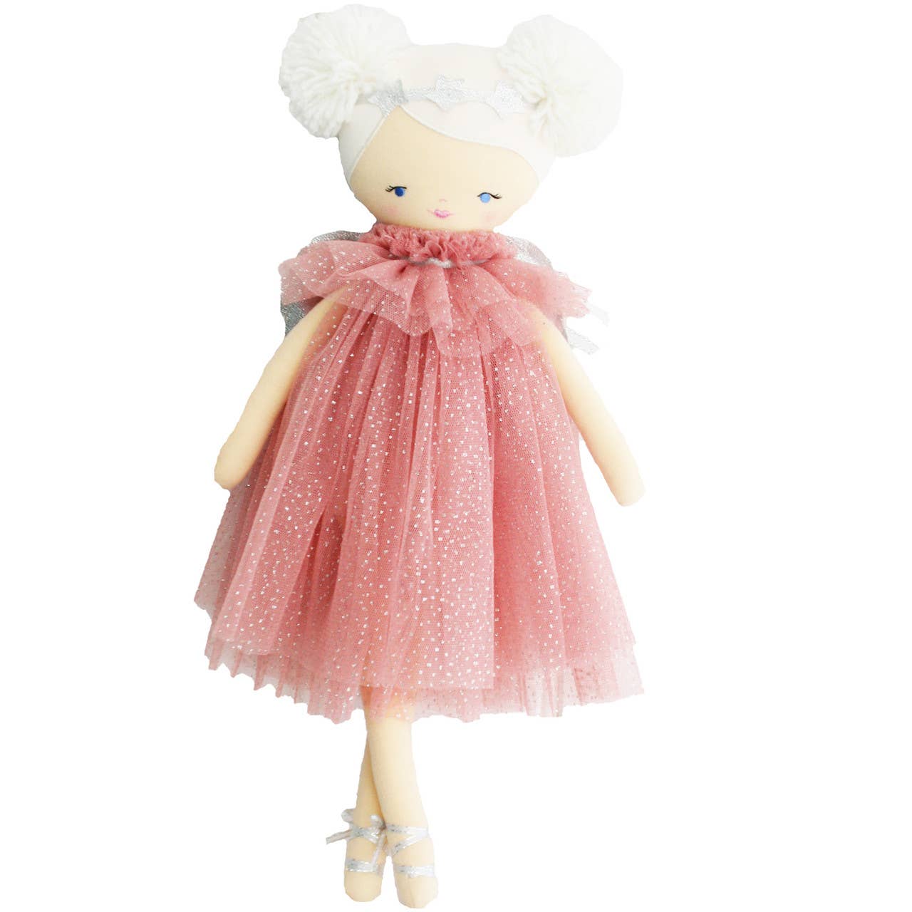 Ava Angel Doll - Blush Silver