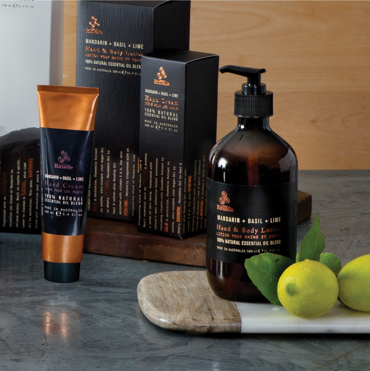 Equilibrium Hand & Body Lotion Mandarin, Basil & Lime