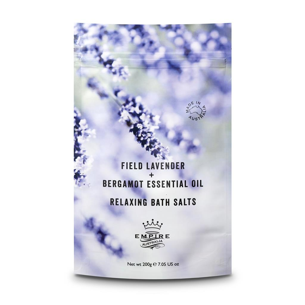 Field Lavender & Bergamot Bath Salts
