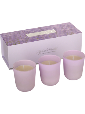 Luxury Candles Set of 3 - Lavender