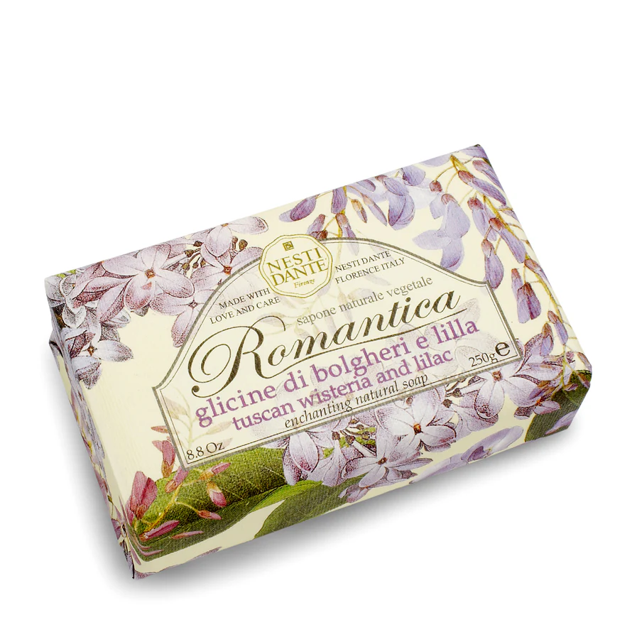 Romantica Tuscan Wisteria & Lilac Soap