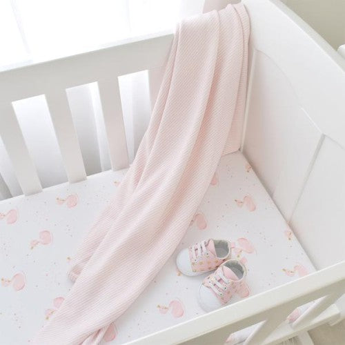 Jersey Bassinet Fitted Sheets Swan Princess
