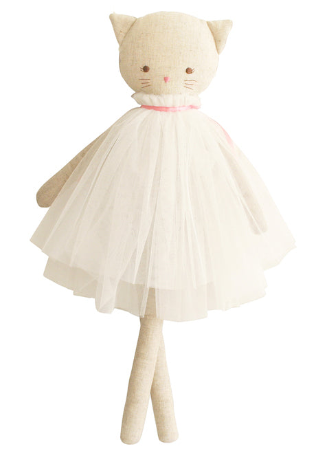Aurelie Linen Cat Doll