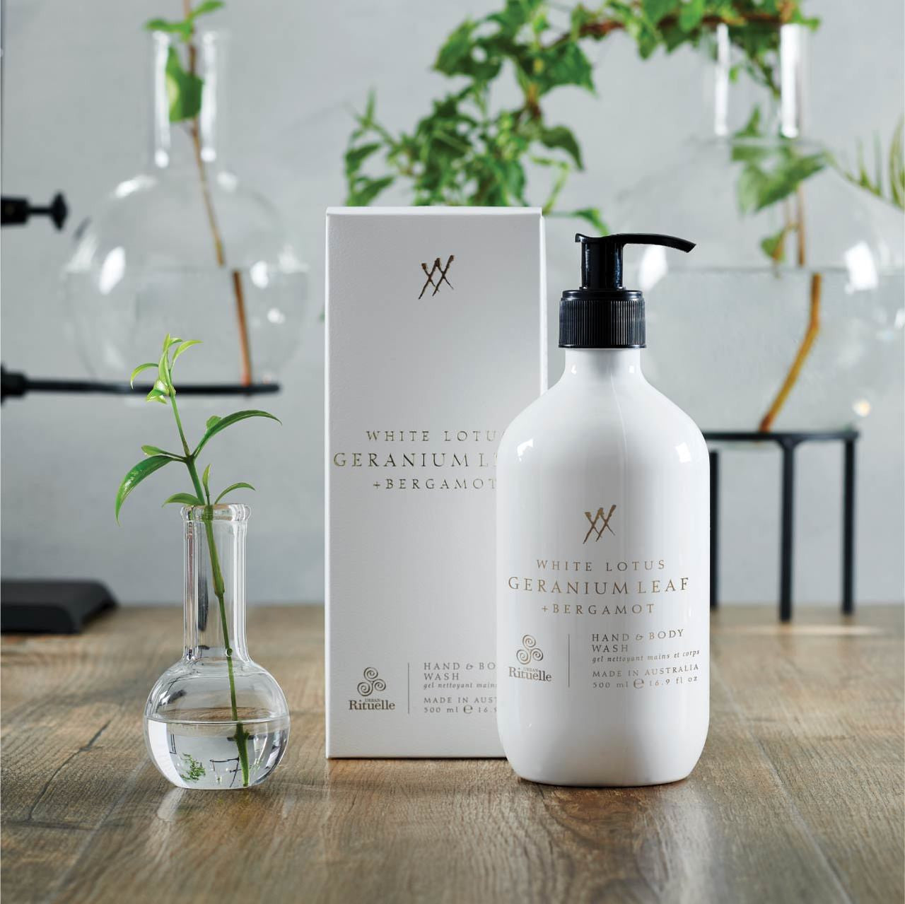 Alchemy Hand & Body Wash White Lotus, Geranium Leaf & Bergamot