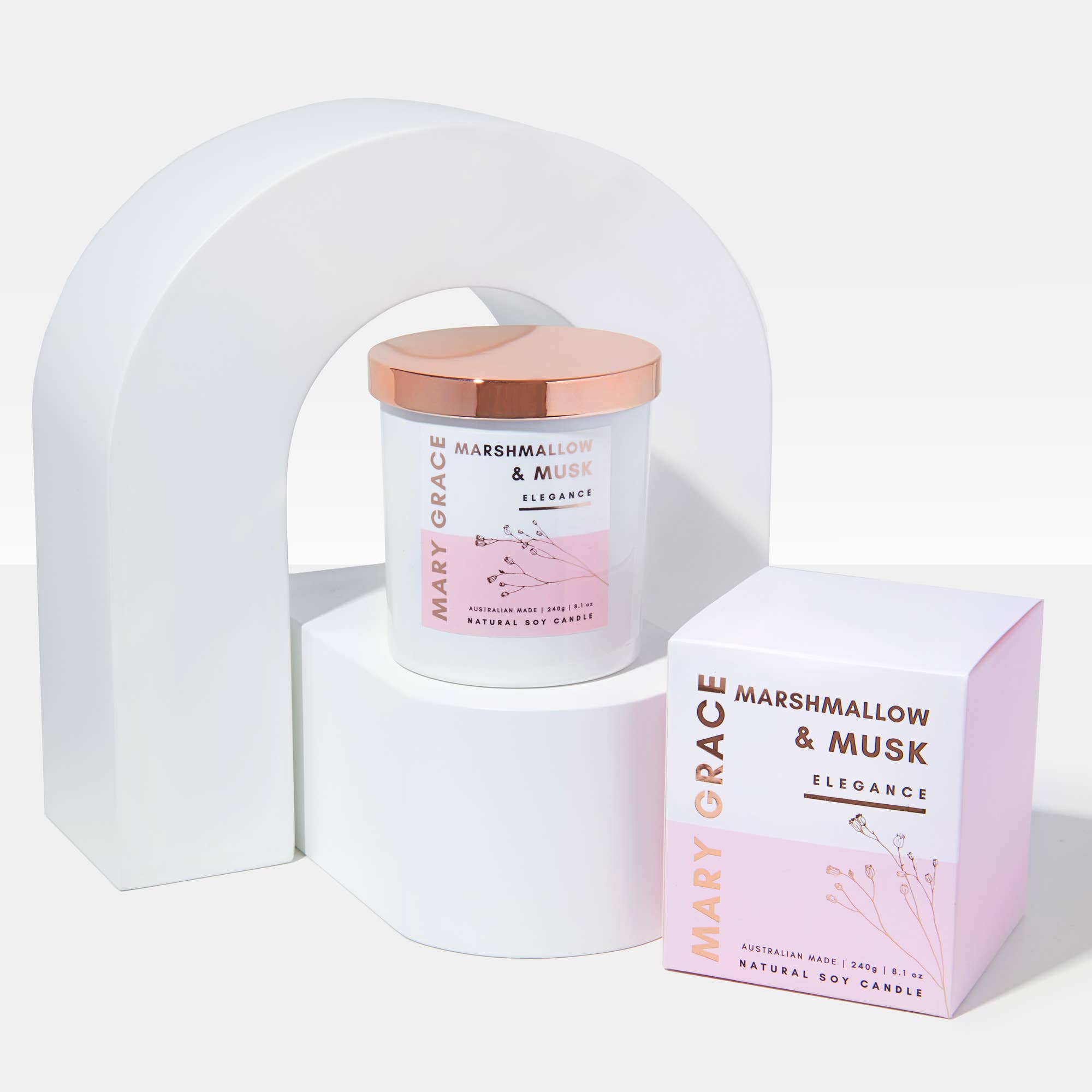 Jar Candle - Marshmallow & Musk