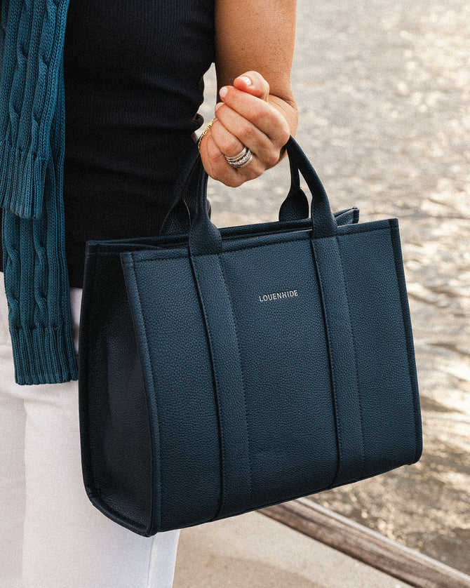 Manhattan Tote Bag - Navy