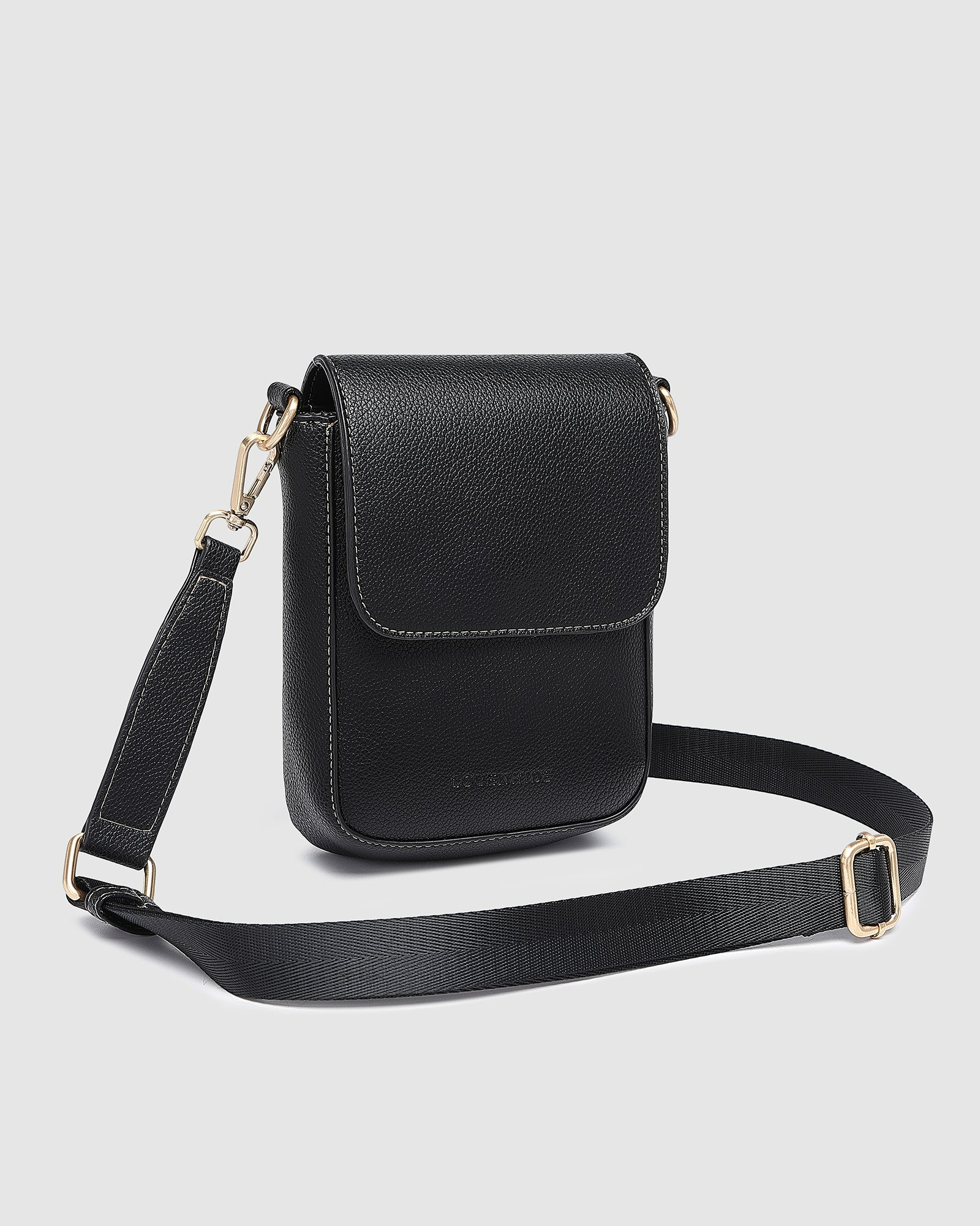 Cuba Phone Crossbody Bag - Black