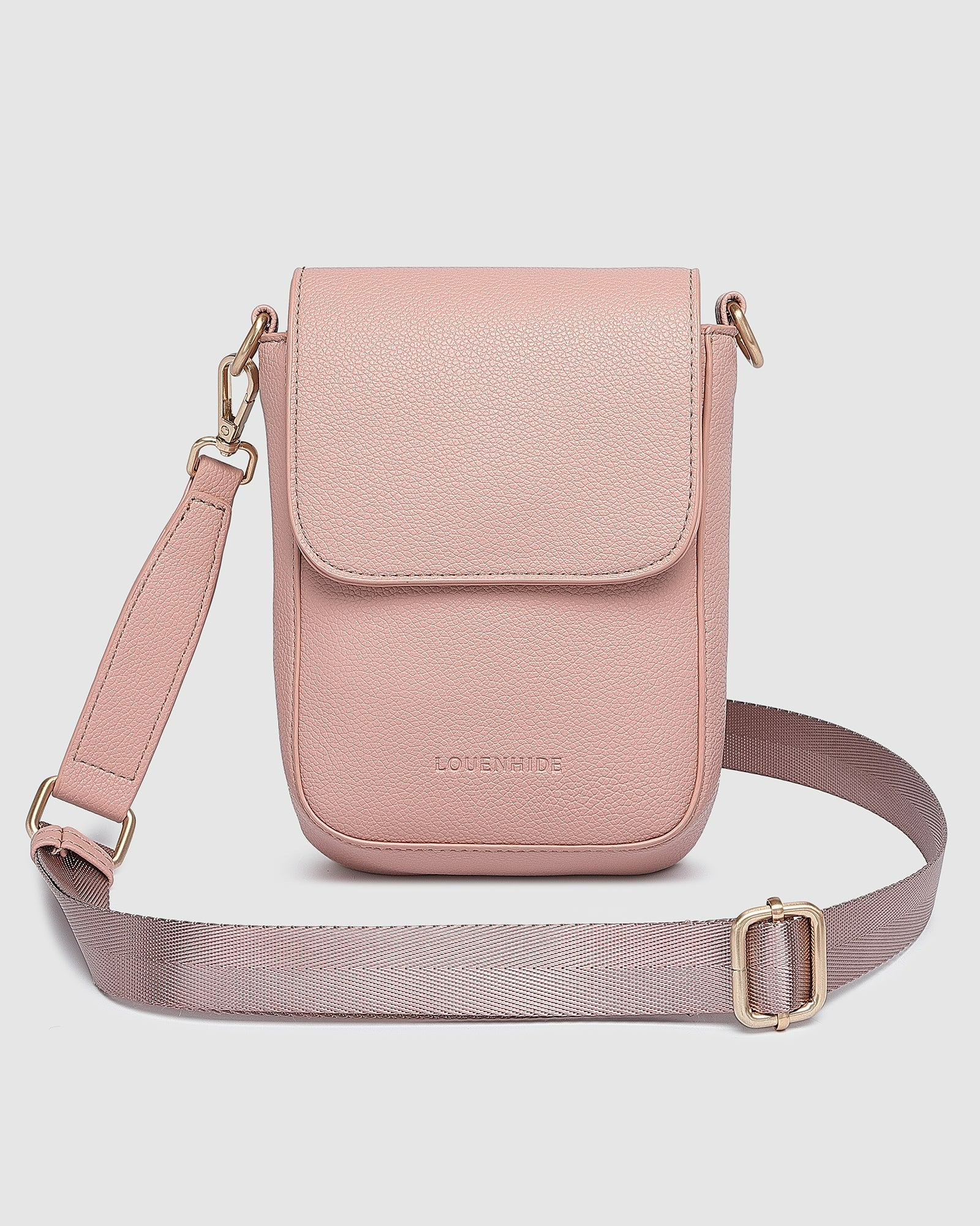 Cuba Phone Crossbody Bag - Dusty Pink