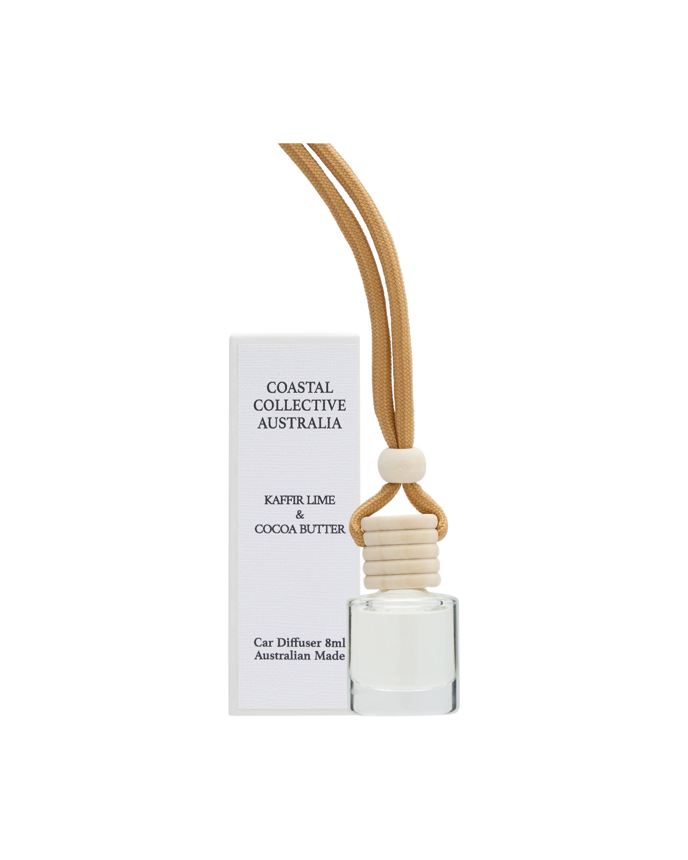 Car Diffuser - Kaffir, Lime & Cocoa Butter