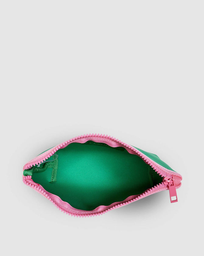 Anna Neoprene Makeup Bag - Green